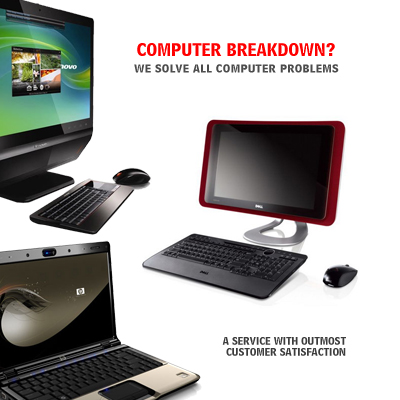 Service Site on Computer Pc Repair Service For Notebook   Laptop   Server   Personal